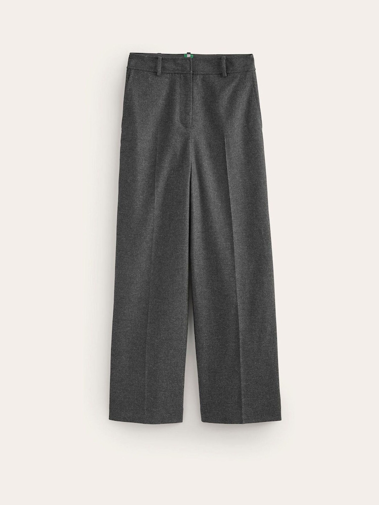 Boden Grey Westbourne Wool Blend Trousers - Image 5 of 5 Boden Grey Westbourne Wool Blend Trousers - Image 5 of 5
