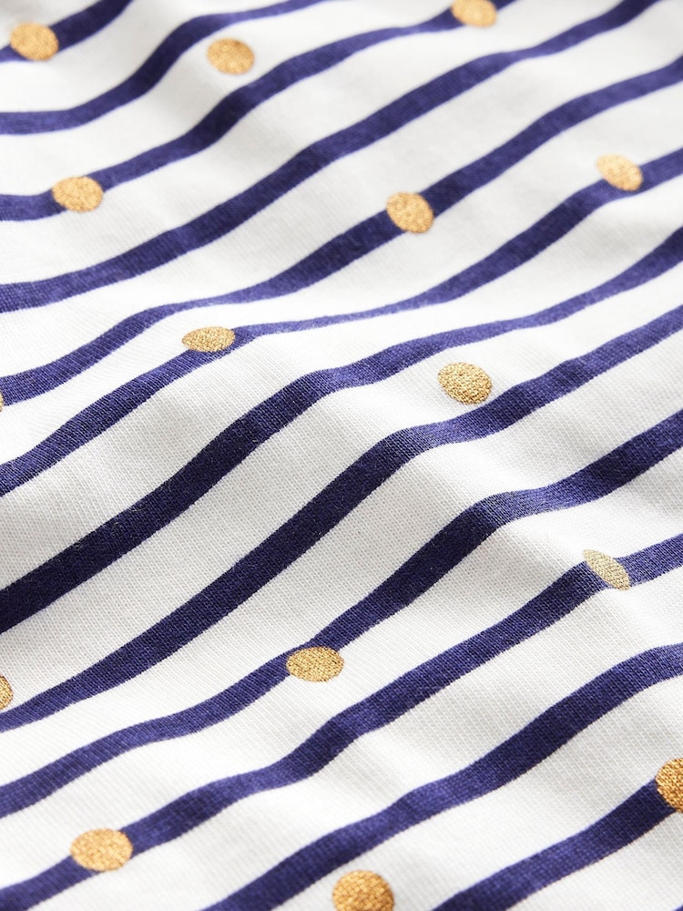 Boden Cream Ella Breton 100% Cotton T-Shirt - Image 3 of 3