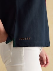 Joules Official Scone Navy Pique Polo Shirt - Image 6 of 9