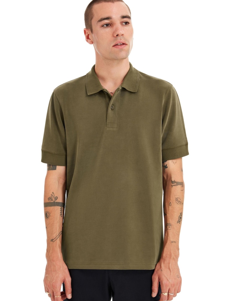 Sealskinz Green Roydon Soft Touch Polo Shirt - Image 1 of 6
