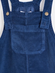 Oliver Bonas Blue Corduroy Pinafore Dress - Image 6 of 7
