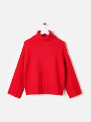 Oliver Bonas Fluffy Chunky Rib puli; s puli ovratnikom pulover - Slika 1 iz 6