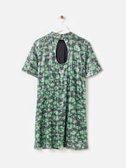 Rochie mini cu paiete și model leopard Oliver Bonas - Image 2 of 5