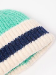 Oliver Bonas – gestreifter Strick-Beanie - Bild 4 von 5