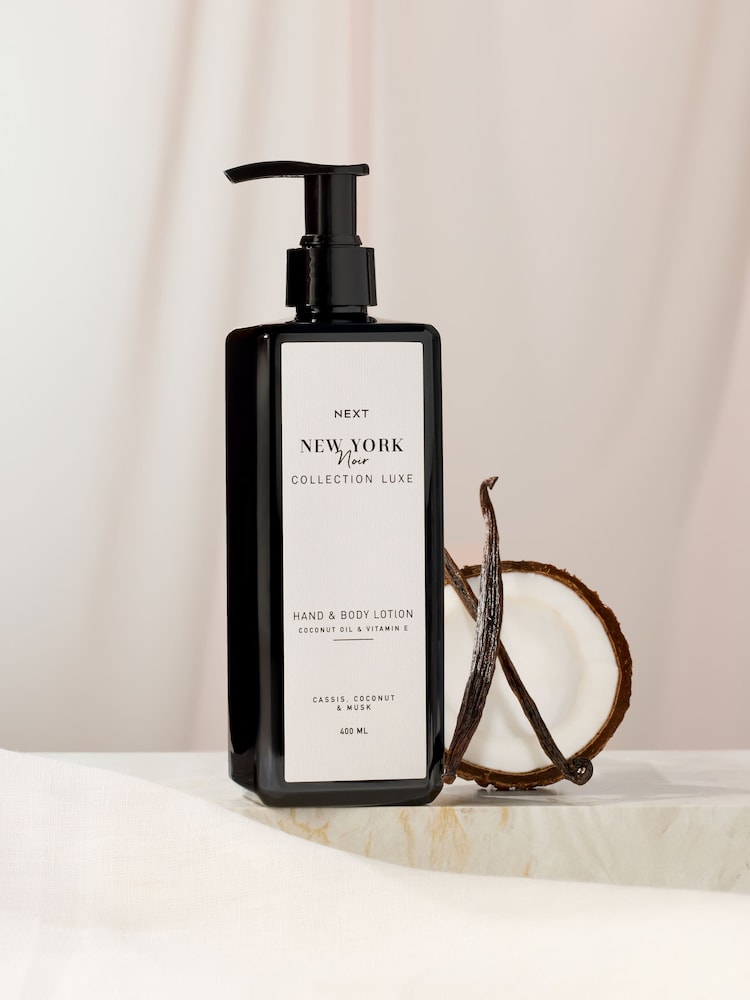 Collection Luxe New York Noir Hand & Body Lotion 400ml - Image 1 of 2 Collection Luxe New York Noir Hand & Body Lotion 400ml - Image 1 of 2