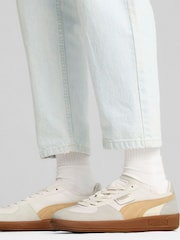 Puma White Womens Palermo Trainers - Image 1 of 8