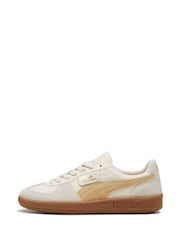 Puma White Womens Palermo Trainers - Image 4 of 8