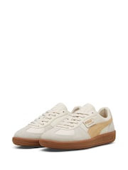 Puma White Womens Palermo Trainers - Image 5 of 8