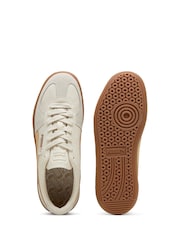 Puma White Womens Palermo Trainers - Image 6 of 8