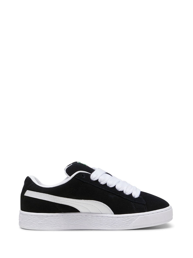 Puma Black/White Suede Classic XL Trainers - Image 1 of 6