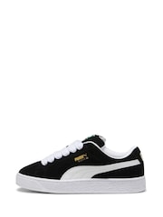 Puma Black/White Suede Classic XL Trainers - Image 2 of 6