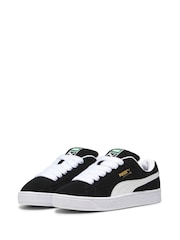 Puma Black/White Suede Classic XL Trainers - Image 3 of 6