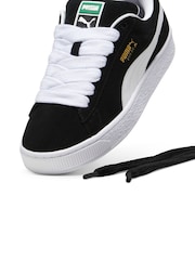 Puma Black/White Suede Classic XL Trainers - Image 6 of 6