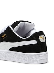 Puma Black/White Suede Classic XL Trainers - Image 8 of 10