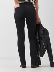 JD Williams Black Slim Jeggins 2 Pack - Image 3 of 4