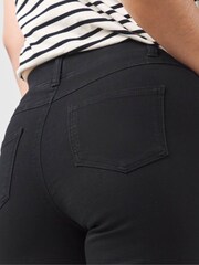 JD Williams Black Slim Jeggins 2 Pack - Image 4 of 4