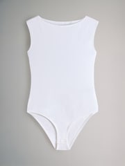 The Set Black/White/Grey Marl/Stripe Boat Neck Bodies 4 Pack - Image 2 of 7