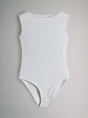 The Set Black/White/Grey Marl/Stripe Boat Neck Bodies 4 Pack - Image 5 of 7