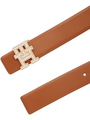 Tommy Hilfiger Monogram Reversible Leather Belt - Imagen 3 de 3