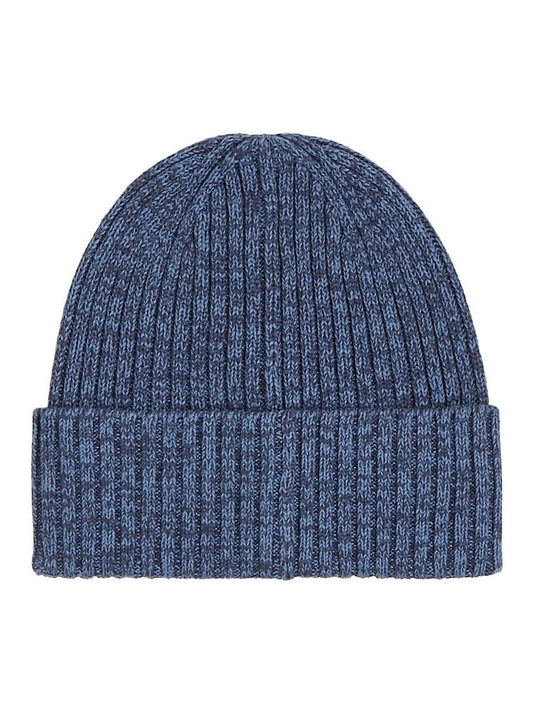 Tommy Hilfiger Blue Cotton Cashmere Beanie - Image 2 of 3