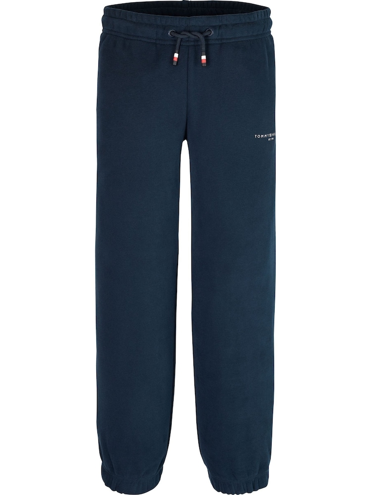Azul - Tommy Hilfiger Unisex Logo Joggers - Imagen 1 de 2