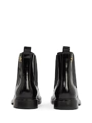 Tommy Hilfiger Black Leather Chelsea Boots - Image 5 of 6