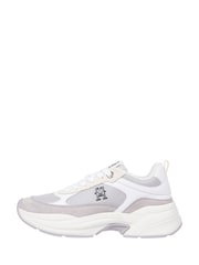 Tommy Hilfiger Grey Chunky Feminine Runner Trainers - Image 2 of 5