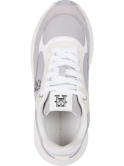 Tommy Hilfiger Grey Chunky Feminine Runner Trainers - Image 3 of 5