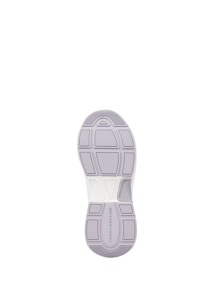 Tommy Hilfiger Grey Chunky Feminine Runner Trainers - Image 4 of 5
