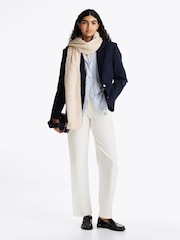 Tommy Hilfiger White Chic Wool Scarf - Image 1 of 5