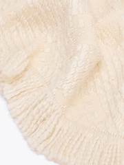 Tommy Hilfiger White Chic Wool Scarf - Image 4 of 5