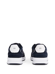Tommy Hilfiger Blue Retro Leather Runner Trainers - Image 5 of 5