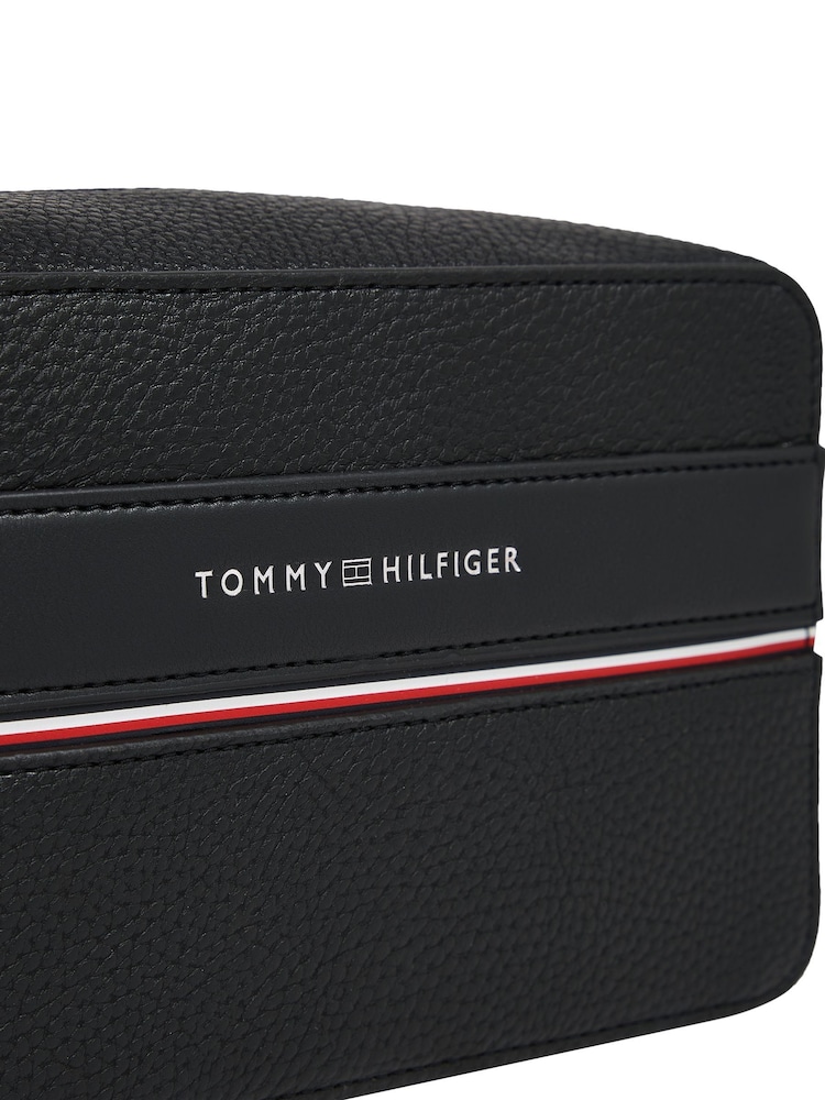 Tommy Hilfiger Black PU Wash Bag - Image 4 of 4