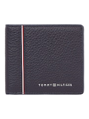 Tommy Hilfiger Blue Leather Card Holder - Image 1 of 4
