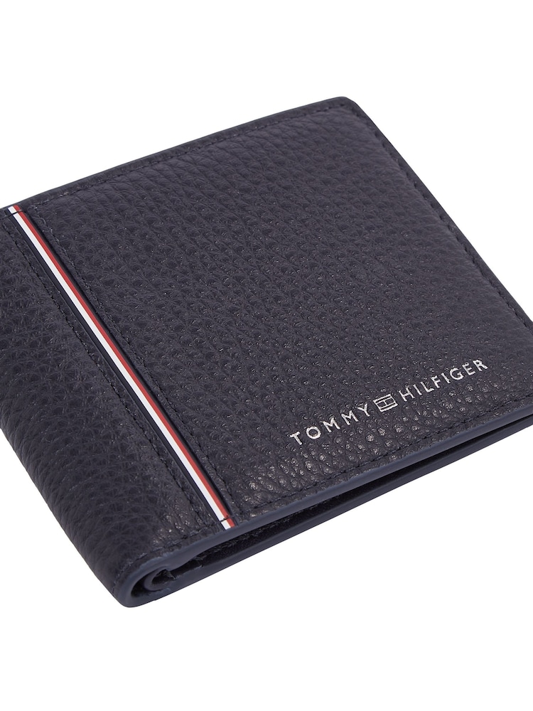 Tommy Hilfiger Blue Leather Card Holder - Image 4 of 4