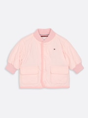 Tommy Hilfiger Pink Quilted Jacket - Image 1 of 3