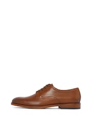 Tommy Hilfiger Purple Leather Derby Shoes - Image 6 of 6