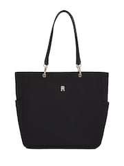 Tommy Hilfiger Black Spring Tote Bag - Image 1 of 5