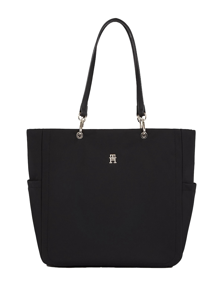 Tommy Hilfiger Black Spring Tote Bag - Image 1 of 5