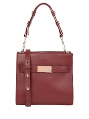 Tommy Hilfiger Red Heritage Mini Satchel - Image 1 of 5