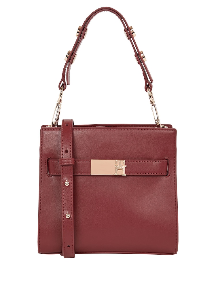 Tommy Hilfiger Red Heritage Mini Satchel - Image 1 of 5