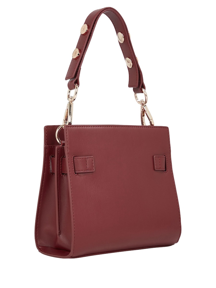 Tommy Hilfiger Red Heritage Mini Satchel - Image 2 of 5