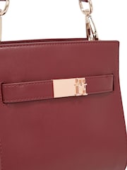 Tommy Hilfiger Red Heritage Mini Satchel - Image 3 of 5