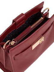 Tommy Hilfiger Red Heritage Mini Satchel - Image 4 of 5