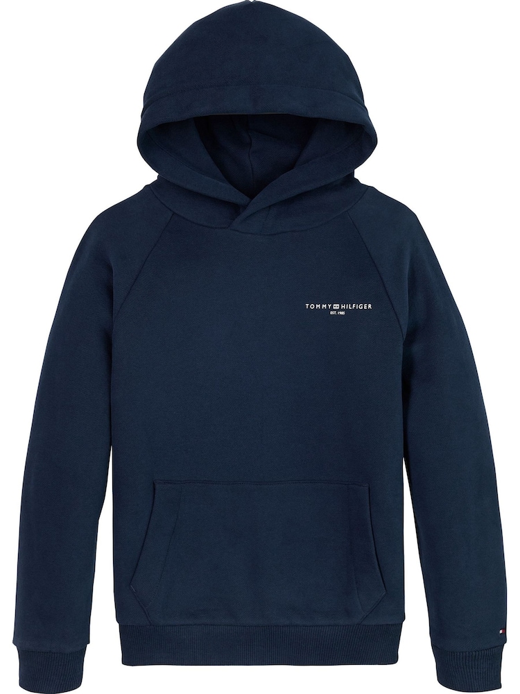 Tommy Hilfiger Blue Unisex Hoodie - Image 6 of 8
