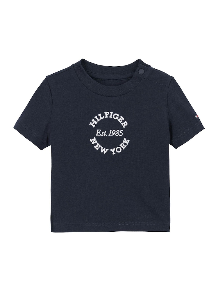Tommy Hilfiger Blue Graphic T-Shirt - Image 1 of 2