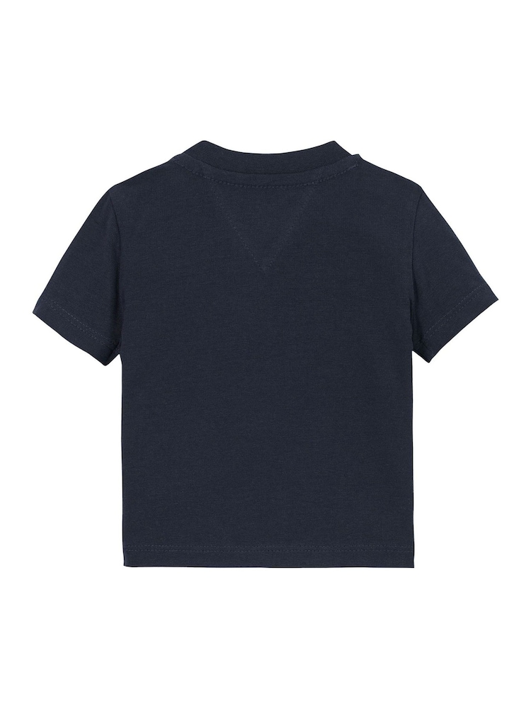 Tommy Hilfiger Blue Graphic T-Shirt - Image 2 of 2