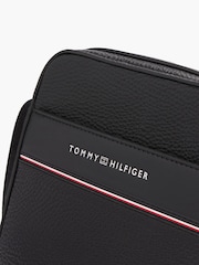 Tommy Hilfiger Black Mini Reporter Bag - Image 4 of 5
