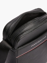 Tommy Hilfiger Black Mini Reporter Bag - Image 5 of 5
