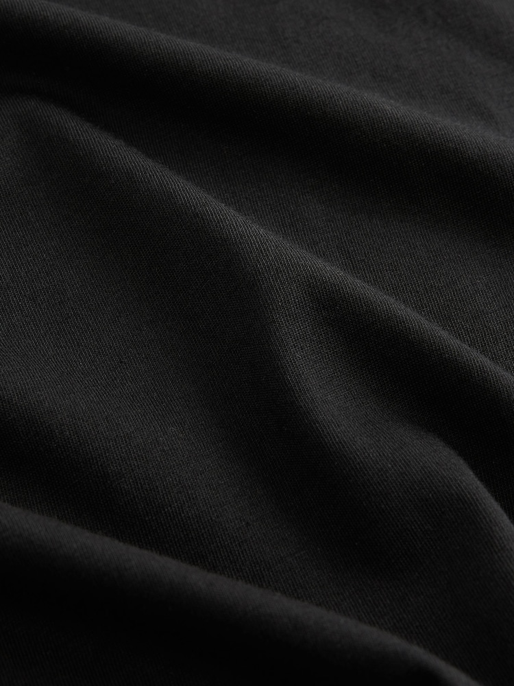 Black Sleeveless V-Neck Slouch Dress - Image 2 of 3